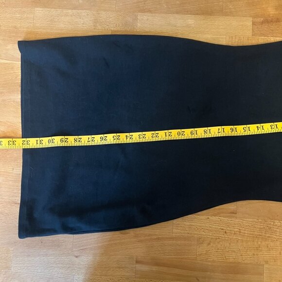 Cuts Black T-Shirt Mini Dress (S) - Picture 6 of 11